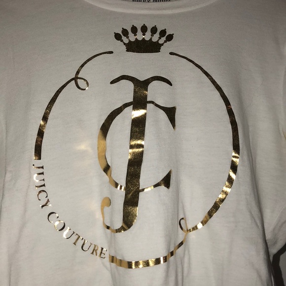 Juicy Couture Tops - Juicy Couture white t-shirt!